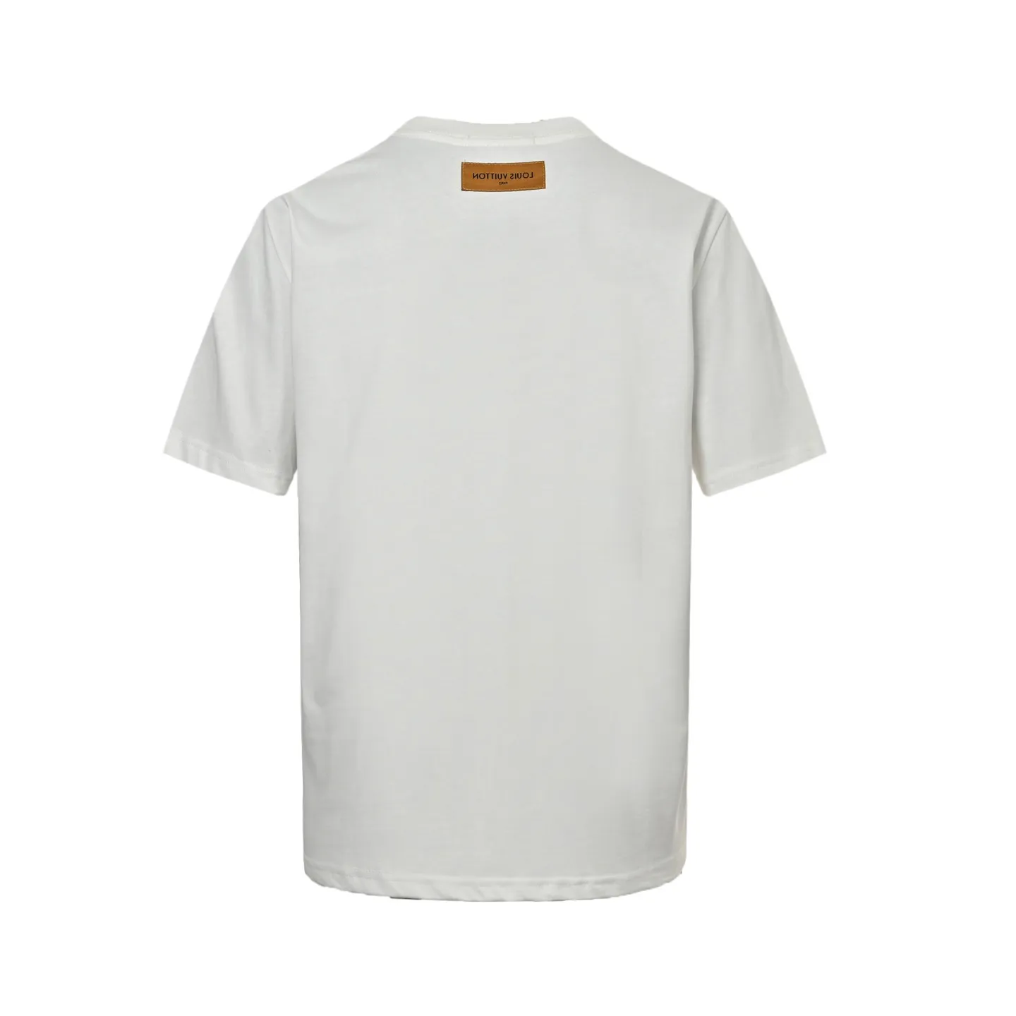 Louis Vuitton/Louis Vuitton 25ss three-ring old flower embroidered short sleeves